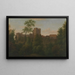 Château de Saltwood - George Lambert — oprawiony obraz na ścianie