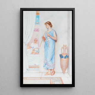 George Lawrence Bulleid - The flute player.webp