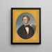 Jefferson Davis - George Lethbridge Saunders — oprawiony obraz na ścianie