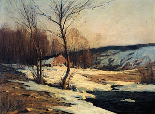 późne popołudnie - George M. Bruestle — widok dzieła