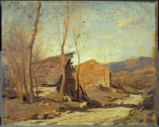 późnego popołudnia jesiennego - George M. Bruestle — widok dzieła