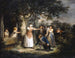 Le jeu du foulard - George Morland — widok dzieła