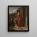 La porte des écuyers - George Morland — oprawiony obraz na ścianie