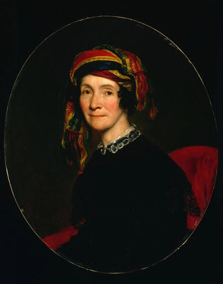 George Peter Alexander Healy - Portrait of Mrs Jonathan Russell.webp