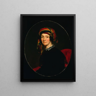 George Peter Alexander Healy - Portrait of Mrs Jonathan Russell.webp