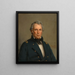 Zachary Taylor - George Peter Alexander Healy — oprawiony obraz na ścianie