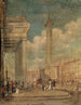 Widok na O'Connell Street w Dublinie - George Petrie — widok dzieła