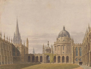 Le quadrilatère d'All Souls à Oxford - George Pyne — widok dzieła