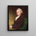 Colonel Clitherow - George Romney — oprawiony obraz na ścianie