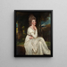 Lady Elizabeth Stanley 1753-1797 hrabina de Derby - George Romney — oprawiony obraz na ścianie