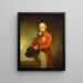 Major-général Sir Archibald Campbell - George Romney — oprawiony obraz na ścianie