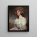 Portret Ann Morley née Barlow - George Romney — oprawiony obraz na ścianie