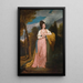 Portret pani Elizabeth Capell Lady Monson - George Romney — oprawiony obraz na ścianie