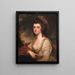 portret Lady Bentinck - George Romney — oprawiony obraz na ścianie