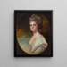 Portret pani Williams - George Romney — oprawiony obraz na ścianie