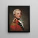 Portret Sir Michaela le Fleminga, 4. baroneta - George Romney — oprawiony obraz na ścianie