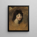 Portret kobiety - George Romney — oprawiony obraz na ścianie
