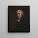 Autoportret - George Romney — oprawiony obraz na ścianie