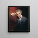 William Hayley - George Romney — oprawiony obraz na ścianie