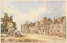 Le village de Chiddingstone, Kent - George Shepheard — widok dzieła