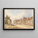 Le village de Chiddingstone, Kent - George Shepheard — oprawiony obraz na ścianie