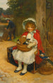 Oczekiwanie na prom - George Sheridan Knowles — widok dzieła