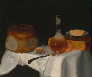 George Smith - Still Life of Bread Butter and Cheese.webp