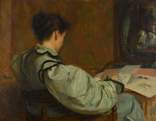George Spencer Watson - Miss Alice Watson the Artists Sister.webp