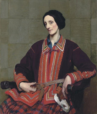 George Spencer Watson - Portrait Of Hilda Spencer Watson.webp