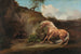 Przerażony koń przez lwa - George Stubbs — widok dzieła