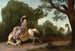 La Femme du fermier et le corbeau - George Stubbs — widok dzieła