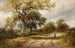 Le chemin de campagne - George Turner — widok dzieła