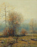 Szary dzień grudnia - George W. Drew — widok dzieła