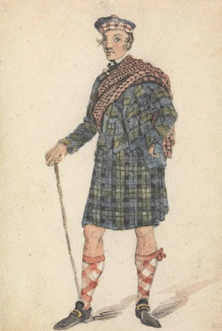 George Walker - Uncle George in the Dress of a Highland Herdsman.webp