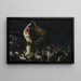 Les deux membres de ce club - George Wesley Bellows — oprawiony obraz na ścianie