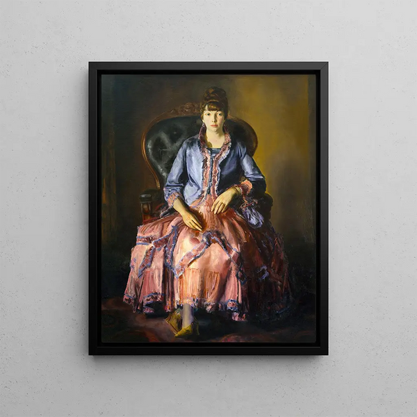 George Wesley Bellows - Emma in a Purple Dress.webp