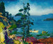 Niebieski wieczorem zajmujący się skrzynkami na homary wcześnie rano - George Wesley Bellows — widok dzieła