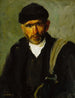 Stary rybak - George Wesley Bellows — widok dzieła