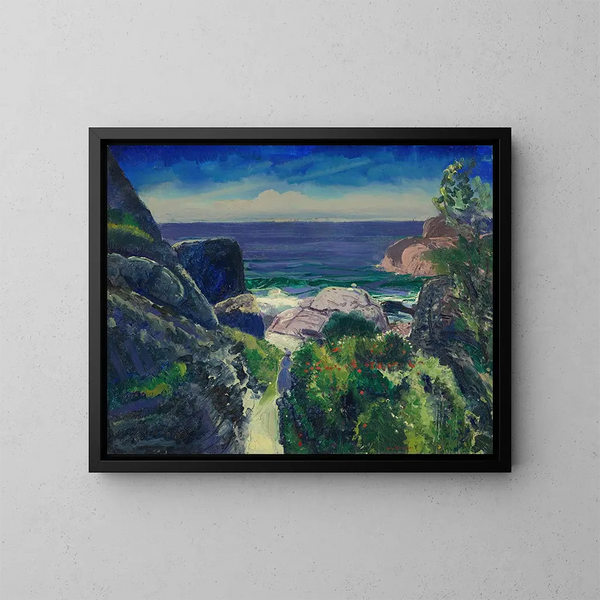 Point du Paradis - George Wesley Bellows — oprawiony obraz na ścianie