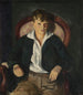 Portret chłopca - George Wesley Bellows — widok dzieła