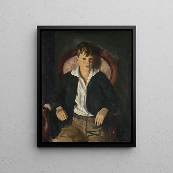 George Wesley Bellows - Portrait Of A Boy.webp