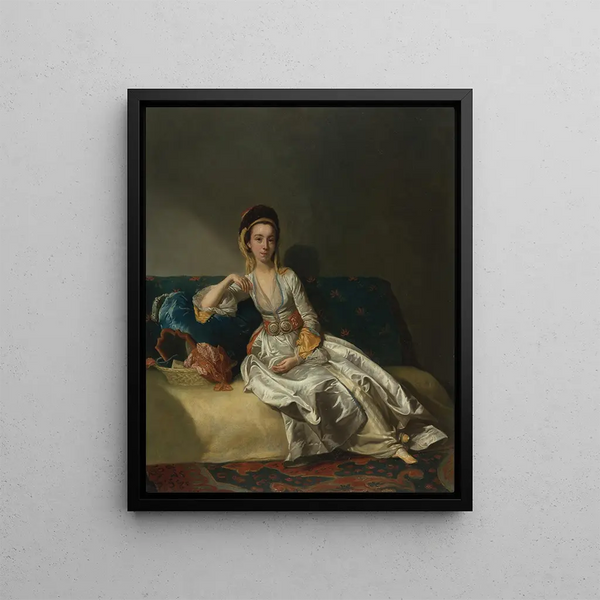George Willison - Nancy Parsons in Turkish dress.webp