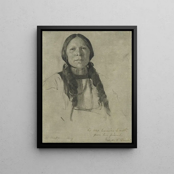 George de Forest Brush - An Arapahoe Boy.webp