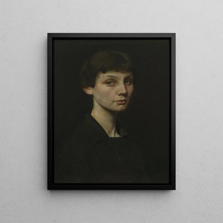 George de Forest Brush - Portrait of Mrs Brush.webp