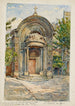 L'ancien collège des Lombards annexe du collège des Irlandais rue des Carmes - Georges-Henri Manesse — widok dzieła