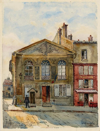 GeorgesHenri Manesse - Le pavillon de police du March aux chevaux rue Geoffroy Saint Hilaire.webp