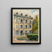 Maison de Franklin, rue Raynouard, Passy - Georges - Henri Manesse — oprawiony obraz na ścianie