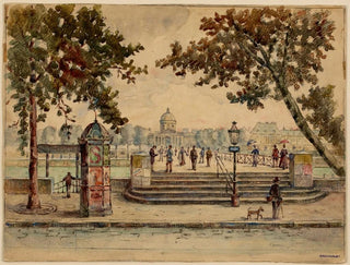 Passerelle des Arts - Georges-Henri Manesse — widok dzieła