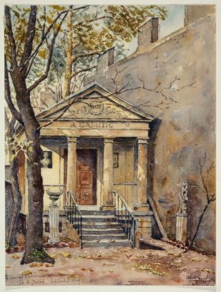 GeorgesHenri Manesse - Temple de lAmiti 20 rue Jacob o habita Adrienne Lecouvreur.webp