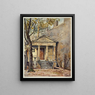 GeorgesHenri Manesse - Temple de lAmiti 20 rue Jacob o habita Adrienne Lecouvreur.webp